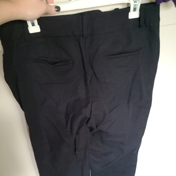 Ann Taylor Curvy black ankle pants, EUC 10 - Picture 2 of 3